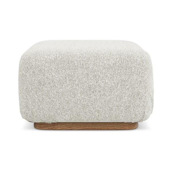 Kremowy podnóżek modułowy Ailani – Makamii