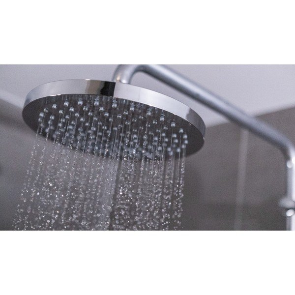Ekonomiczna głowica prysznicowa Wenko Rain Shower, ø 20 cm-image-1