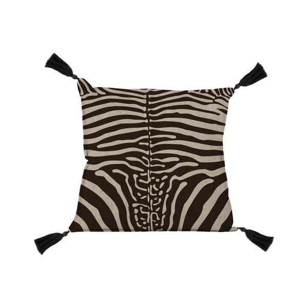 Poduszka dekoracyjna Really Nice Things Borlas Zebra, 45x45 cm