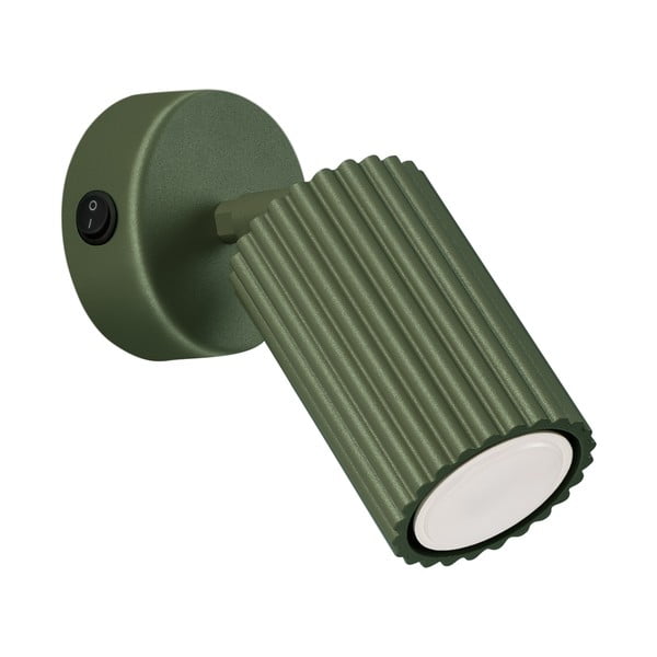 Zielona lampa punktowa 8x16 cm Gleam – Sollux