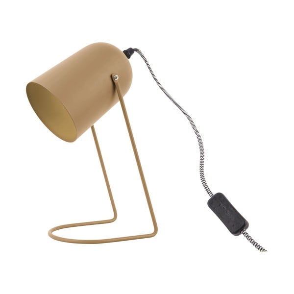 Brązowa lampa stołowa Leitmotiv Enchant, wys. 30 cm-image-1