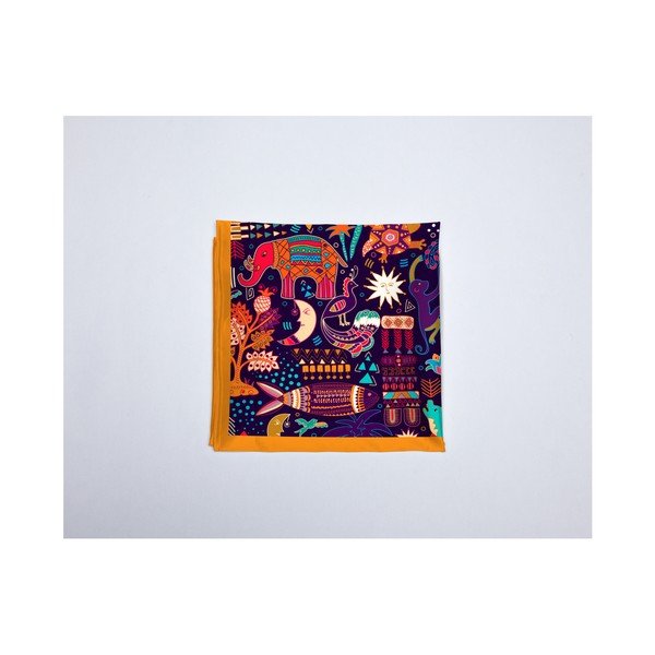 Szal damski Madre Selva Electric Animals, 70x50 cm-image-3