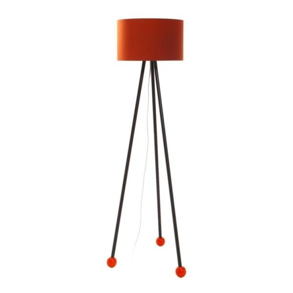 Lampa stojąca Morello Orange/Black