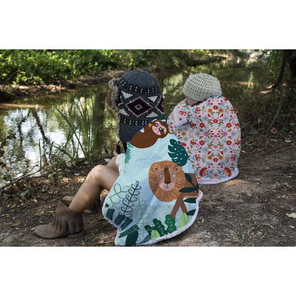 Pled Little Nice Things Mexican Flowers, 130x170 cm-image-1