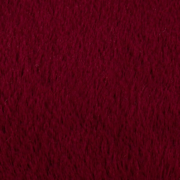 Bordowa syntetyczna skóra 160x230 cm Ivy Luxury Fur – Flair Rugs-image-4