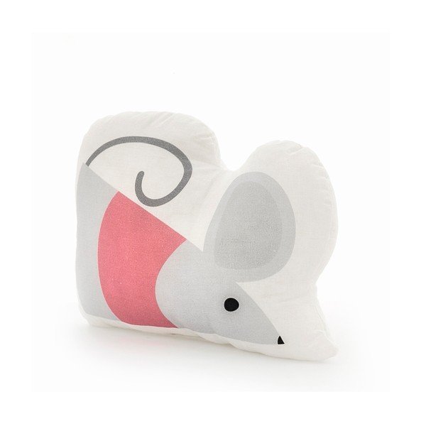 Poduszka bawełniana Mr. Fox Mouse, 40x30 cm-image-1