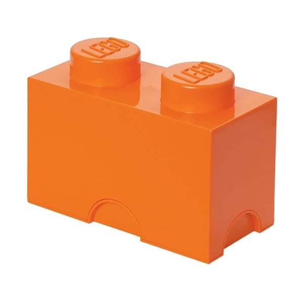 Pudełko Lego, pomarańczowe