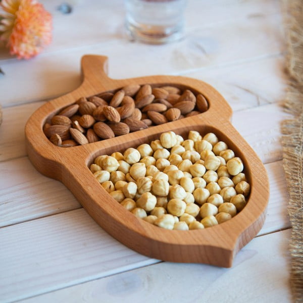 Drewniana taca 20x28 cm – Hermia-image-1