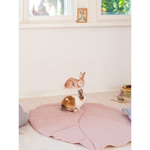 Różowy dziecięcy koc do zabawy Powder Pink – Moi Mili-image-2