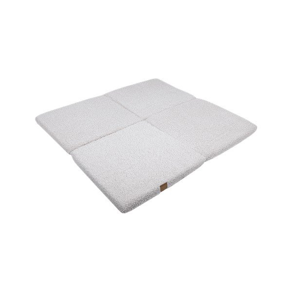 Biała mata do zabawy dla dzieci 120x120 cm – Meowbaby