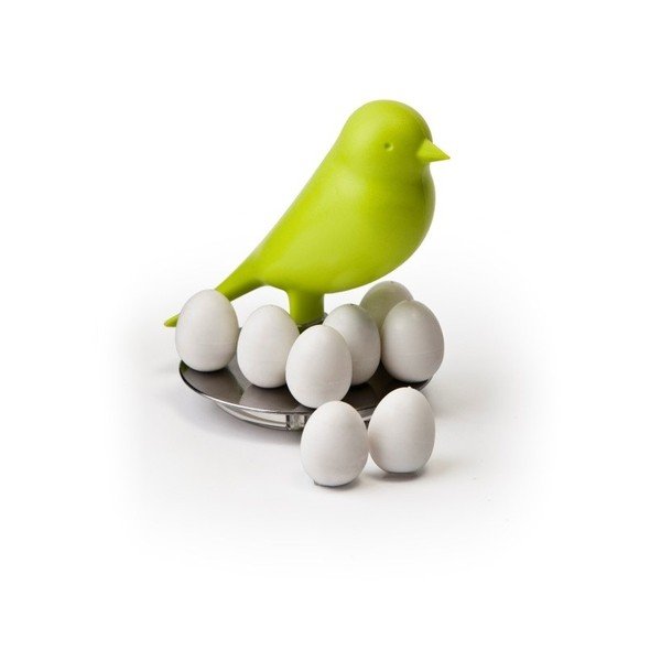 Zielony
  stojak z magnesami Qualy Magnetic Egg Sparrow