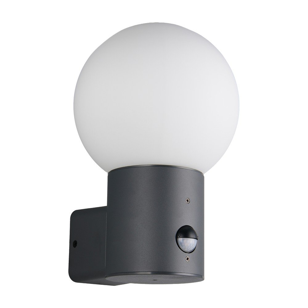 Lampa zewnętrzna ścienna z czujnikiem ruchu ø 18 cm Mures – Trio