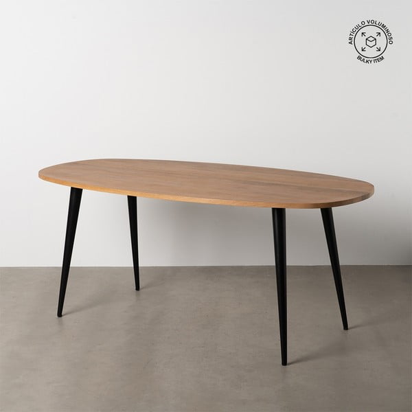 Stół z litego drewna mango 90x180 cm Mahón – Ixia-image-2