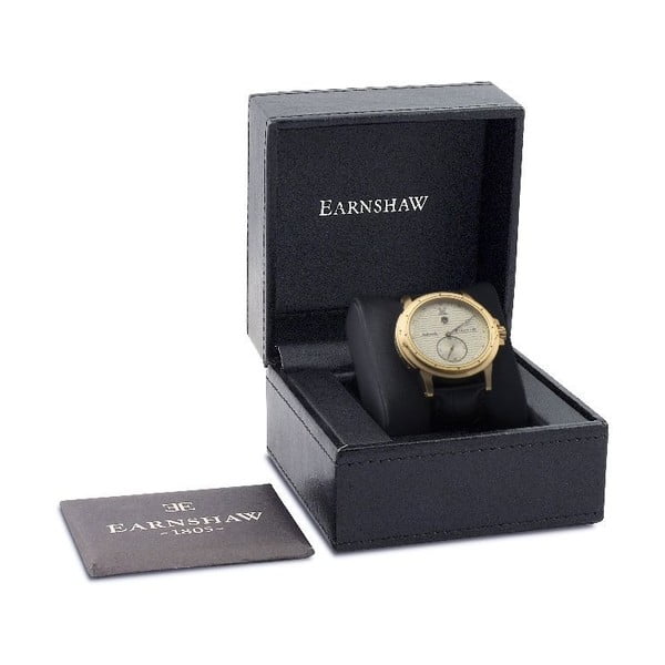 Zegarek męski Thomas Earnshaw Yellow Gold/Black-image-4