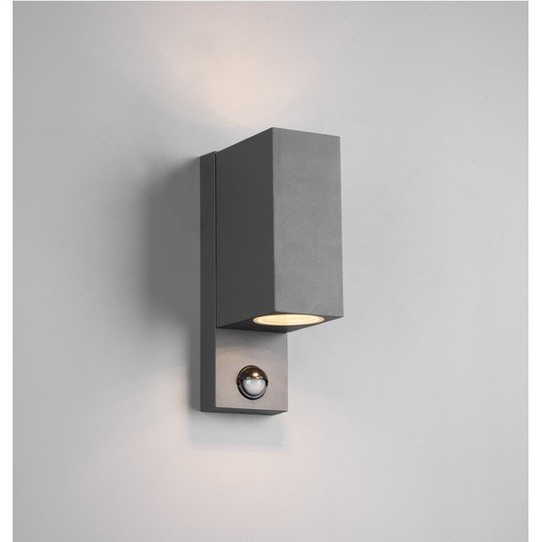 Kinkiet zewnętrzny z czujnikiem ruchu (wys. 22 cm) Roya – Trio-image-1