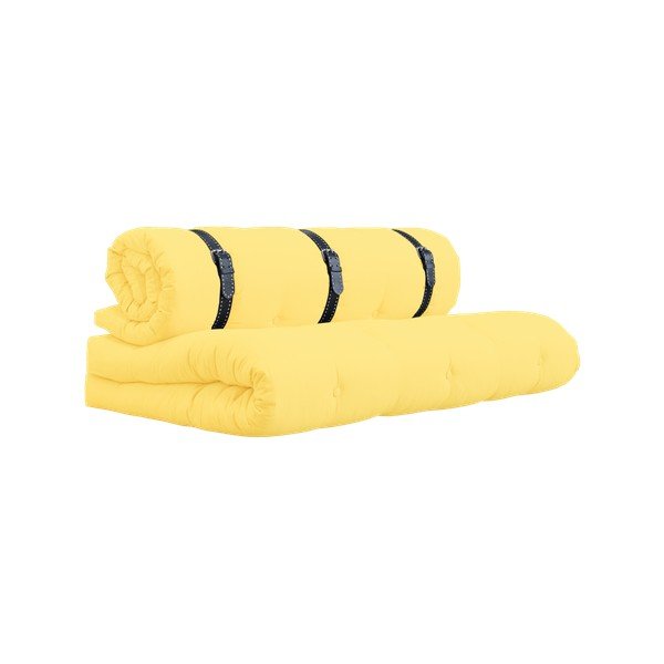 Sofa rozkładana z wyszywanym paskiem Karup Buckle Up Amarillo-image-2
