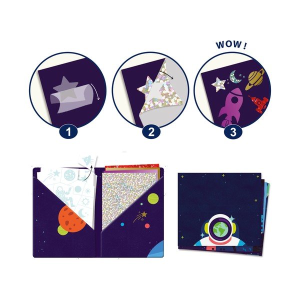 Zestaw artystyczny Djeco Kosmos-image-1