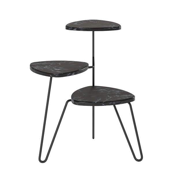 Czarny stojak na rośliny Novogratz Athena-image-1