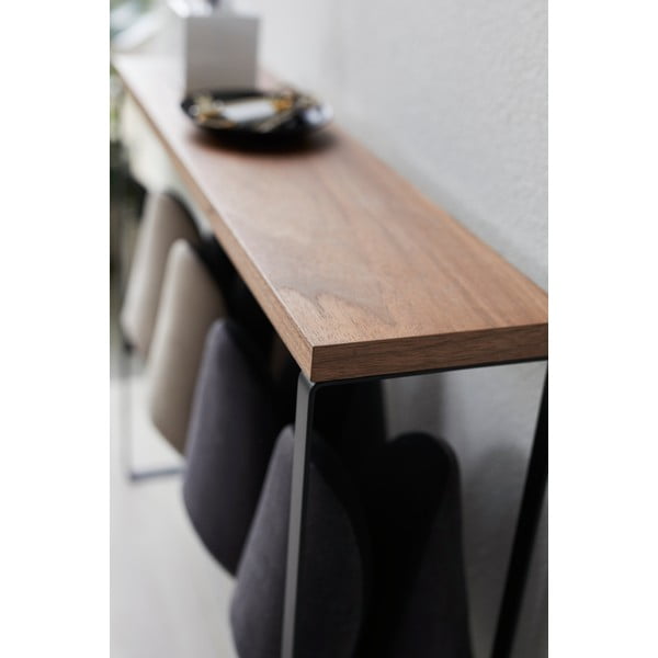 Czarno-naturalny metalowy stojak na kapcie Tower – YAMAZAKI-image-2