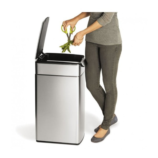 Dotykowy kosz na śmieci simplehuman Tight 40 l-image-1
