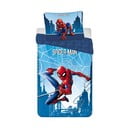 Niebieska bawełniana pościel dziecięca jednoosobowa 140x200 cm Spider-man "Blue" – Jerry Fabrics