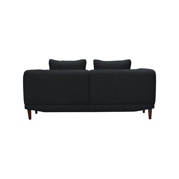 Czarna sofa 2-osobowa Windsor & Co Sofas Sigma-image-3