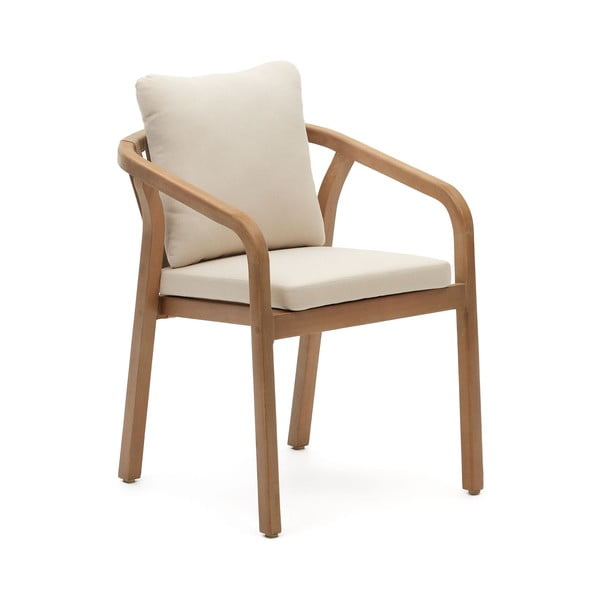 Beżowo-naturalne krzesła zestaw 4 szt. Malaret – Kave Home