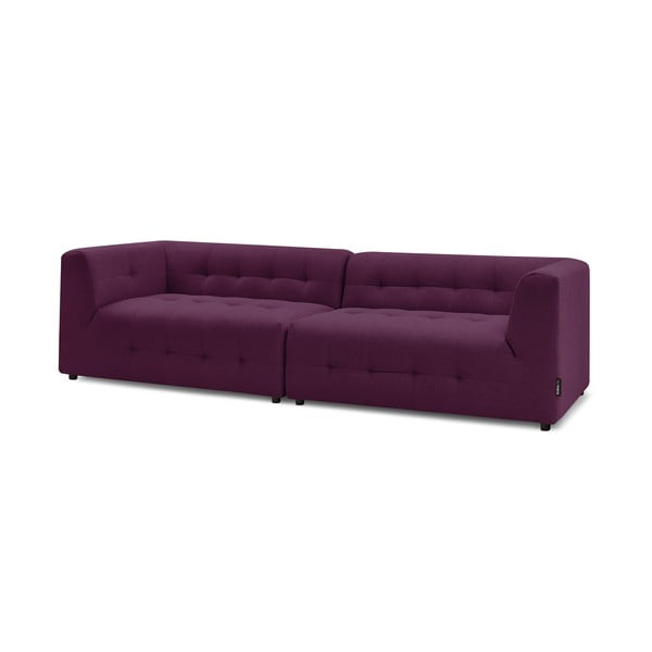 Ciemnofioletowa sofa 324 cm Kleber – Bobochic Paris-image-3