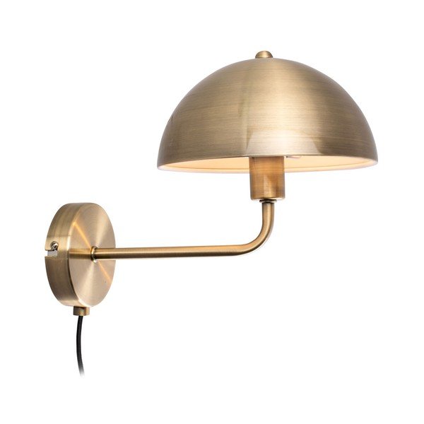 Kinkiet w kolorze złota Leitmotiv Bonnet, wys. 25 cm-image-2