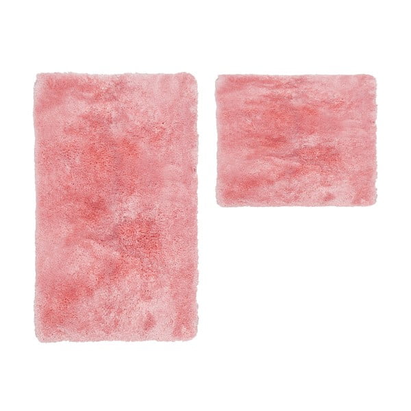 Zestaw 2 dywaników łazienkowych Spotlight Pink