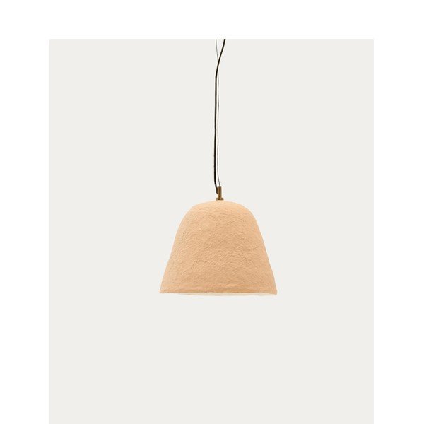 Beżowa lampa wisząca ø 25 cm Lisora – Kave Home-image-3