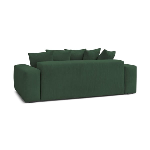 Zielona sztruksowa sofa 280 cm Voltaire – Bobochic Paris-image-4