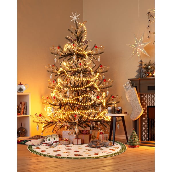 Zielony okrągły dywan ze świątecznym motywem ø 150 cm Green Christmas – Villeroy&Boch-image-1