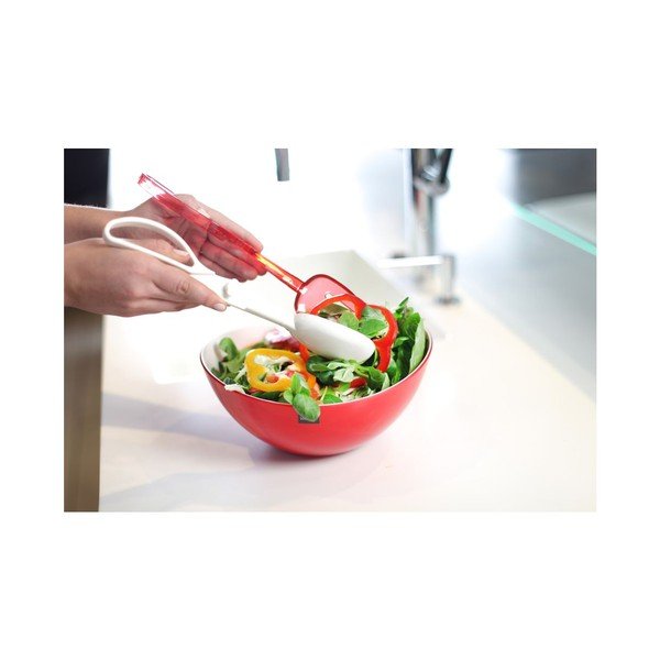 Szczypce do sałatek Livio, czerwone-image-3