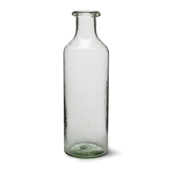 Wazon ze szkła recyklowanego Bottle, 36 cm