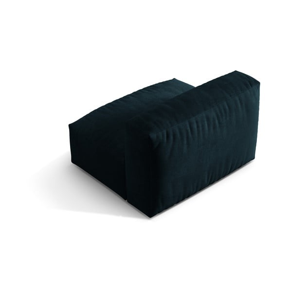 Ciemnoniebieski aksamitny moduł sofy (moduł środkowy) Martina – Micadoni -image-2