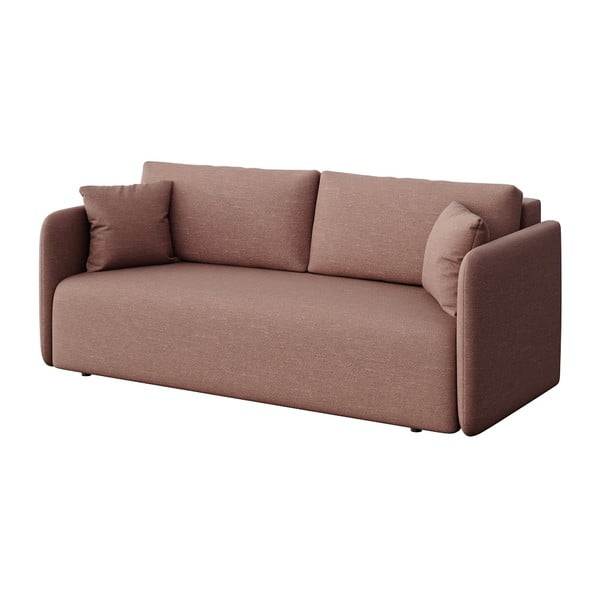 Różowa rozkładana sofa 220 cm Chaum – Rodier-image-2