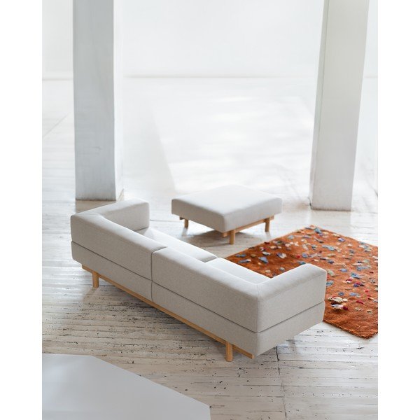 Beżowa wełniana sofa 260 cm Alchemist – EMKO-image-1