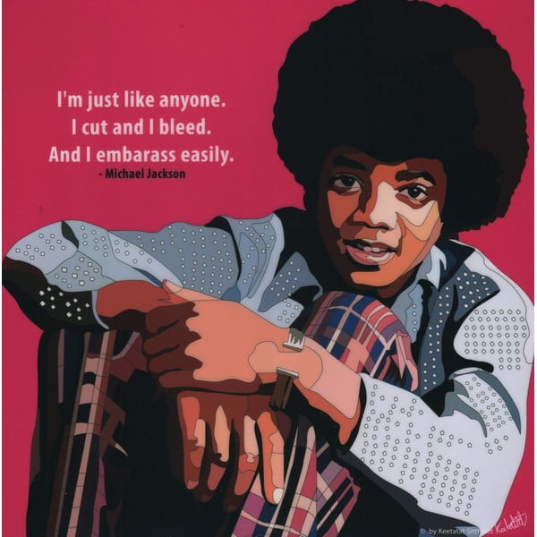 Obraz "Michael Jackson - Young"