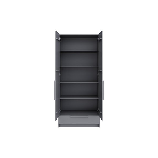 Szare półki do szafy 3 szt. Pure – WOOOD-image-2