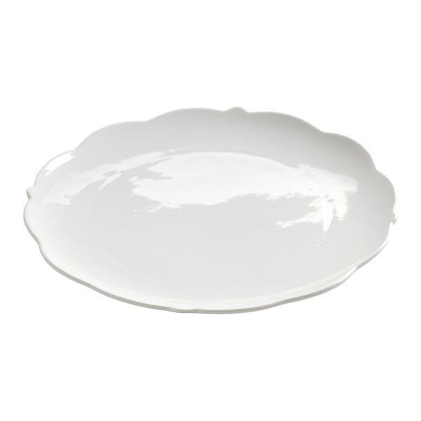 Zestaw 4 porcelanowych talerzy deserowych Maxwell & Williams White Rose, ⌀ 19 cm