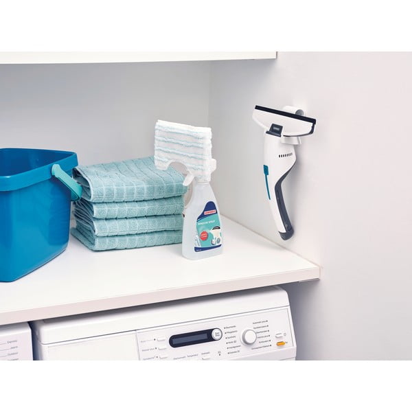 Zestaw myjki do szyb i łazienki, głowicy ssącej i uchwytu ściennego LEIFHEIT Nemo-image-1