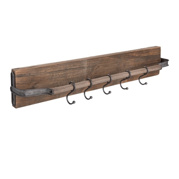 Wieszak ścienny z haczykami Clayre & Eef Coat Rack, dł. 81 cm-image-1