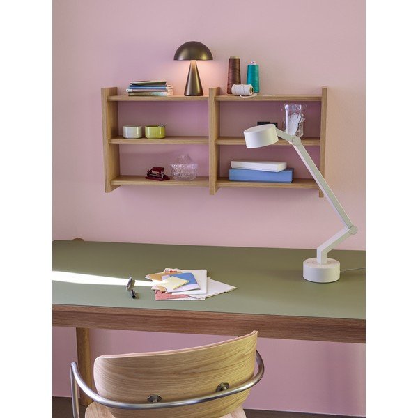 Wielopoziomowa półka w dekorze dębu w naturalnym kolorze 85 cm Kant – Hübsch-image-1