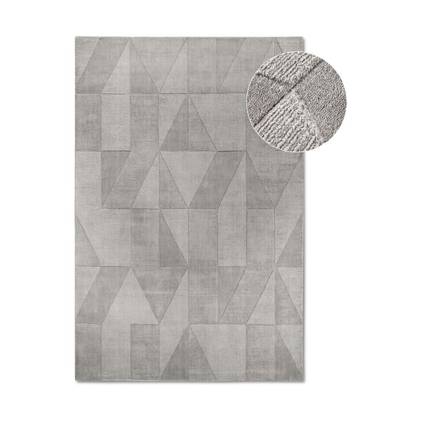 Szary wełniany dywan tkany ręcznie 160x230 cm Ursule – Villeroy&Boch