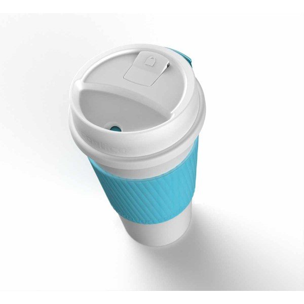 Turkusowy kubek podróżny Premier Housewares Morgan, 360 ml-image-3