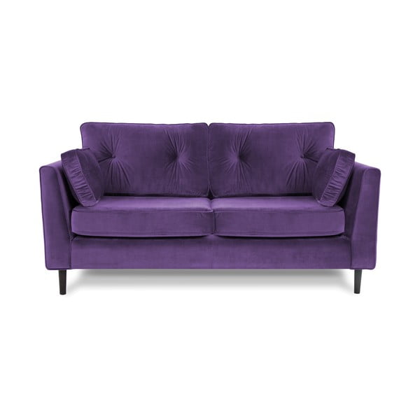 Fioletowa sofa Vivonita Portobello, 180 cm