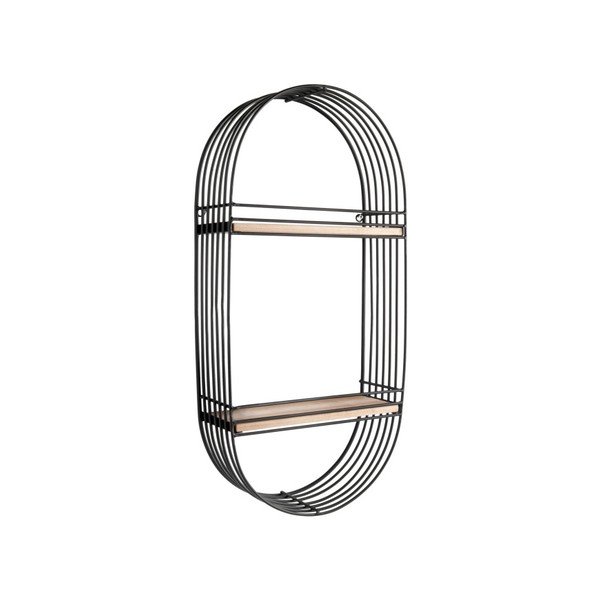 Czarna półka Leitmotiv Oval-image-1