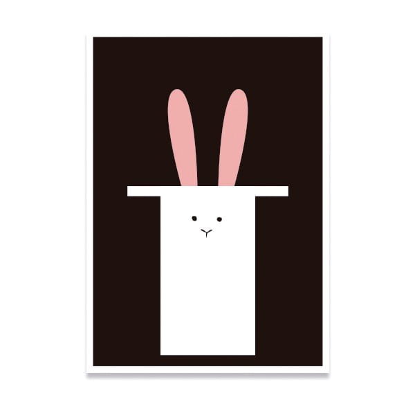 Plakat Magic Rabbit, A4