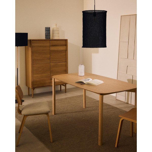 Stół w dekorze jesionu 90x160 cm Indara – Kave Home-image-2